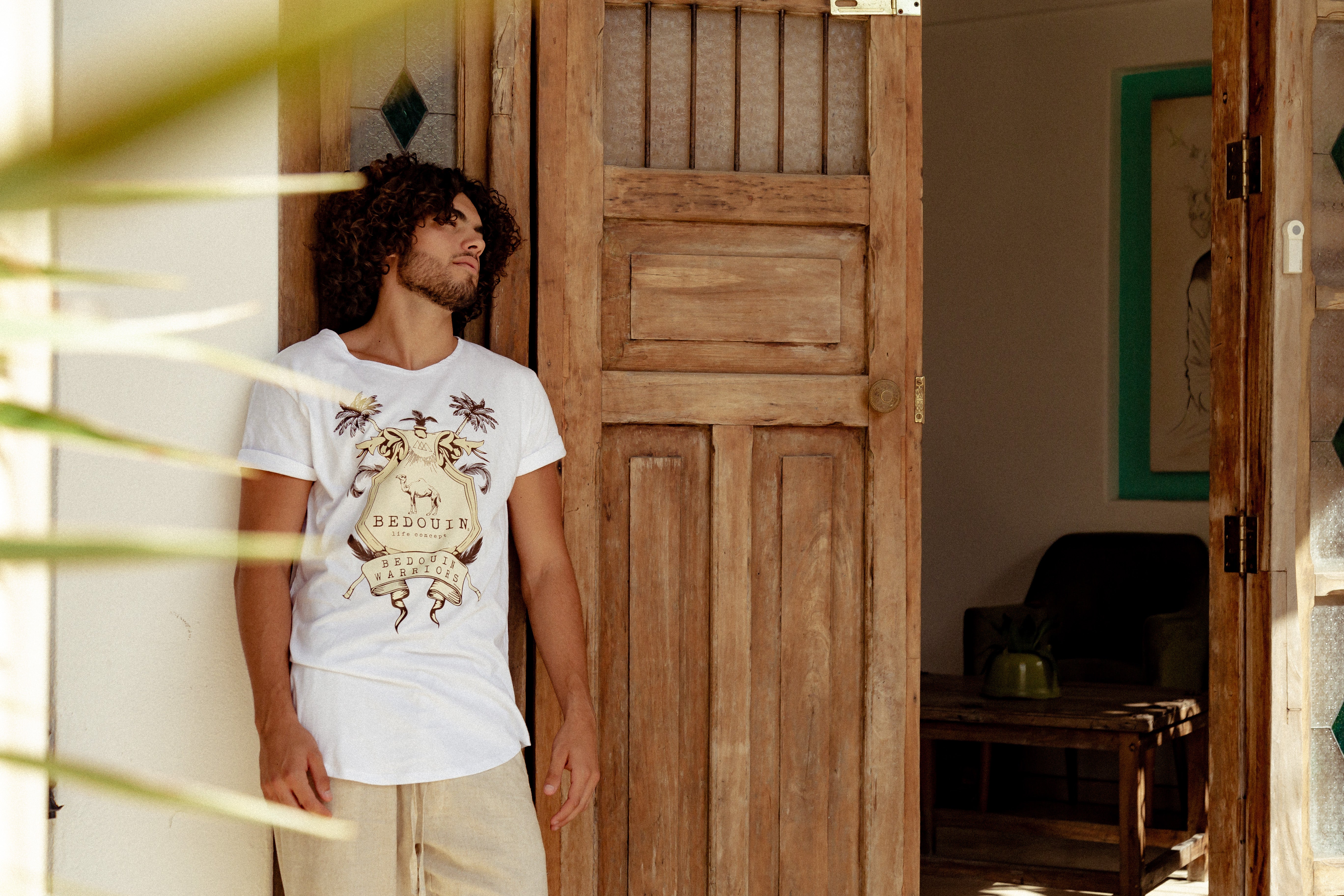 BEDOUIN T- SHIRT OCRE