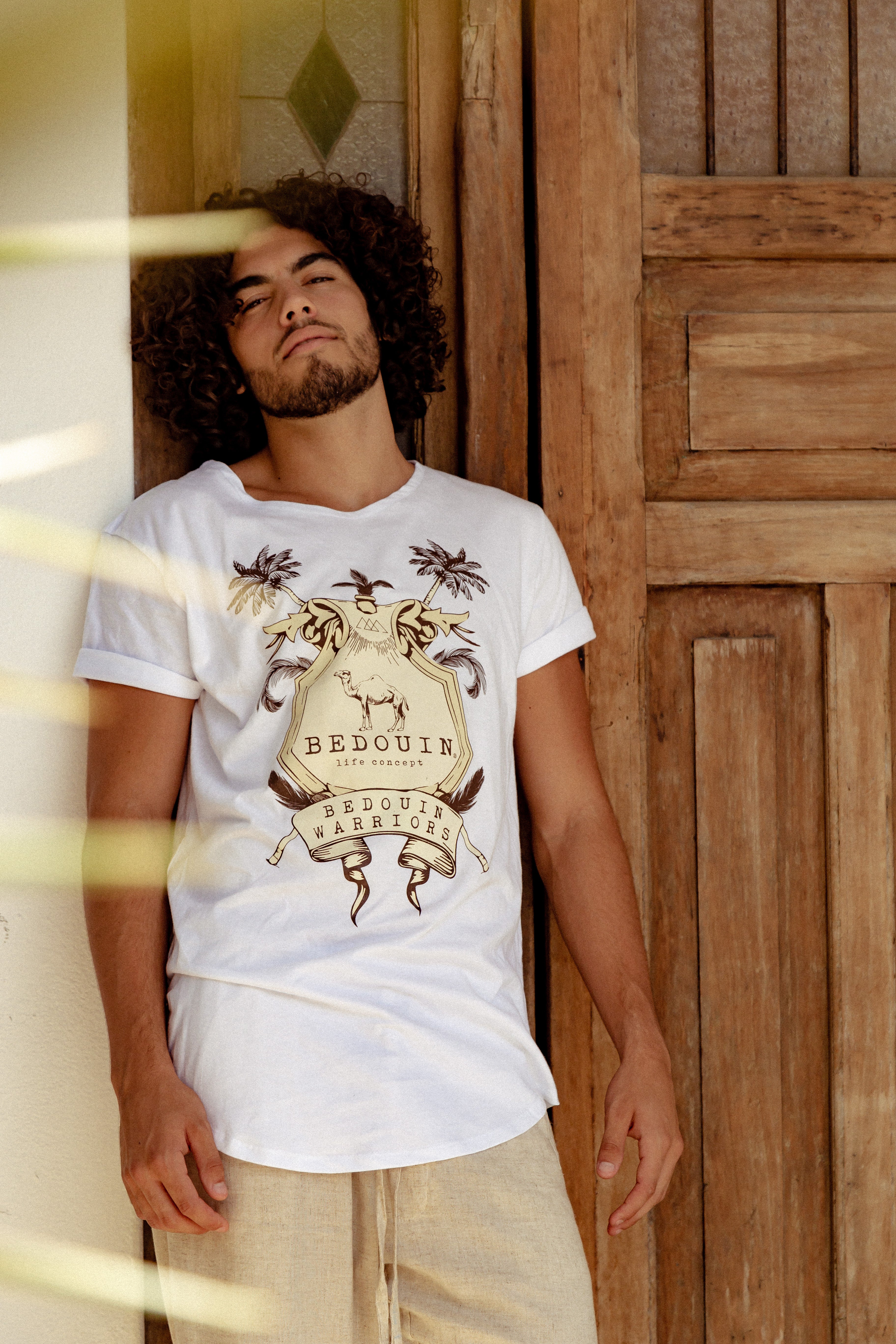 BEDOUIN T- SHIRT OCRE