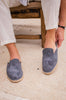 MULE GAMUZA GRIS